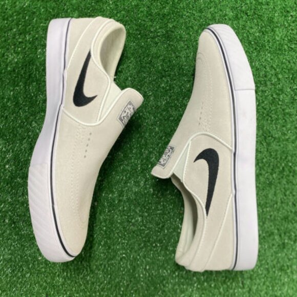 Nike SB Janoski+ Slip Low Mens Skate Shoes White FN5893-100 VNDS Sz 7.5 - Picture 2 of 7